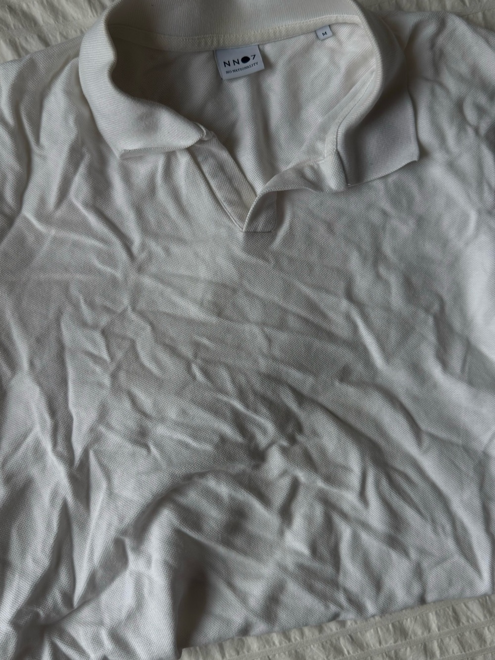 NN07 Men's White Classic Polo